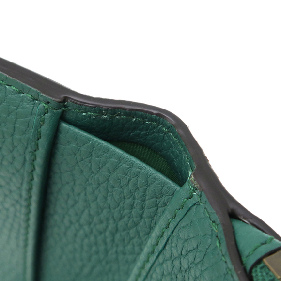 Gucci Bamboo Double G Medium Wallet Green - Picture 7 of 9